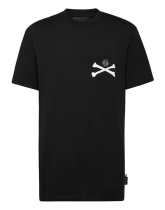 Philipp Plein Jersey T-shirt Round Neck SS Skeleton