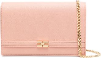 Elisabetta Franchi Clutch met logoplakkaat - Roze
