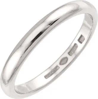 Bulgari Platinum 950 Band Ring (Pre-Owned)