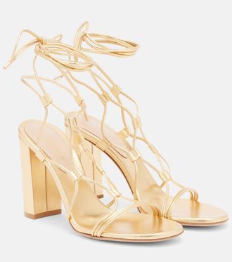 Gianvito Rossi 95 leather sandals
