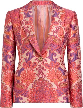 Etro Blazer a fiori - Rosa