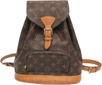 Louis Vuitton Pre-owned Backpacks, female, Brown, Size: ONE SIZE Pre-owned Vintage Backpack