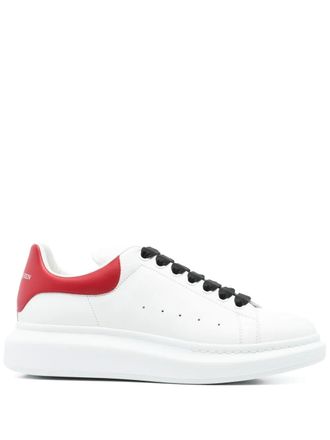 Alexander McQueen Oversized leather sneakers - men - Rubber/Calf Leather/Calf Leather - 39.5 - White