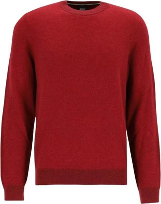 HUGO BOSS Uomo, Maglie, Rosso, 2Xl, new