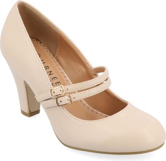 Journee Collection Womens Wide Width Windy Pumps