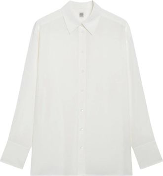Toteme Shirt - female - Tot&ecirc;Me - Shirts - Beige - M - Blouses & Shirts