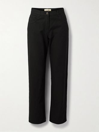 The Row Jeans A Gamba Dritta E Vita Media Landais - Nero