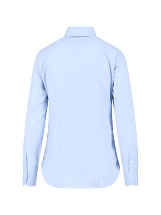 Finamore Womens Shirts Blue Cotton