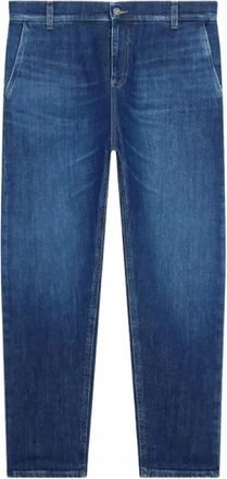 Dondup Jeff Carrot-Fit Jeans - Heren - Loose Fit Jeans - Blauw - W34 - Katoen - Jeans