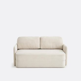 La Redoute Interieurs 2-zits ribfluwelen slaapbank, Haley