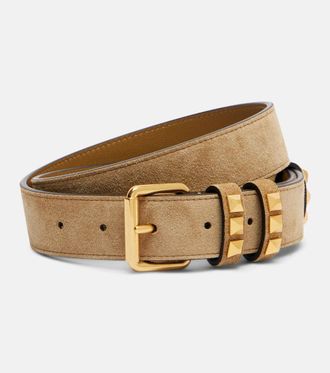 Valentino Garavani Rockstud suede belt
