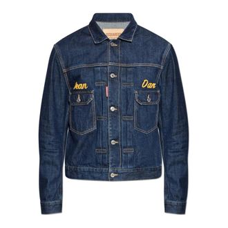 Dsquared2 Uomo, Giacche, Blu, XL, new