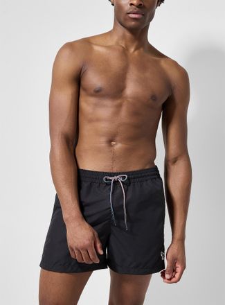 Paul Smith Mens Zebra crest swim trunks