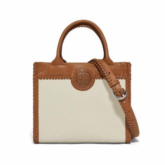Brighton Sofia Medium Tote In Luggage-Shoe White