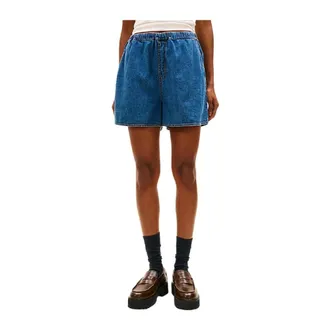 Tommy Hilfiger Denim Shorts, female, Blue, Size: XS Short Shorts