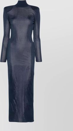 Self Portrait maxi dress long sleeves