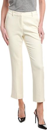 Lafayette 148 New York Manhattan Slim Cigarette Ankle Wool-Blend Jacket