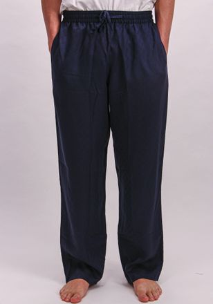 Joop Schlafhose JOOP, Herren, Gr. XXL, N-Gr, blau (dunkelblau), Jacquard, Obermaterial: 100% Lyocell, unifarben, Hosen Schlafhose, Super Soft