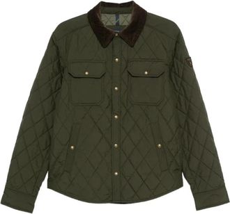 Polo Ralph Lauren Beaton Gewatteerd Jack - Heren - Zomerjassen - Groen - XL - Leer - Jassen