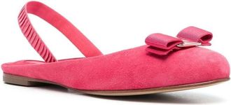 Ferragamo Ballerinas - Flat Shoes Pink - Gr. UK_4_5 - in Rosa - f&uuml;r Damen