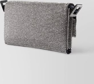 Benedetta Bruzziches structured mini bag rhinestones