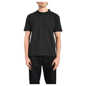 Mauro Grifoni T-Shirts, male, Black, Size: 2XL Girocollo Doppiato T-Shirt