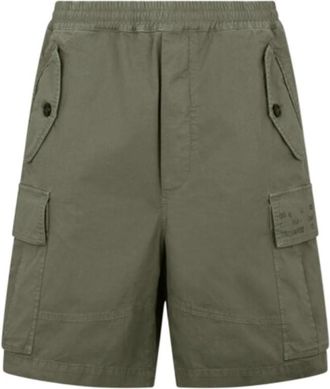 Dsquared2 Olive Solid Shorts
