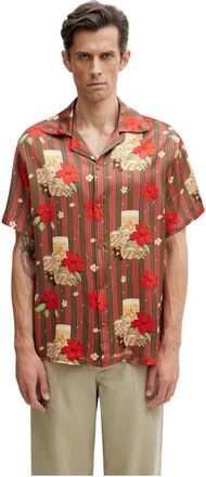 Dr&ocirc;le de Monsieur Short Sleeve Shirts - Heren - Korte mouwen Overhemden - Veelkleurig - L - Overhemden