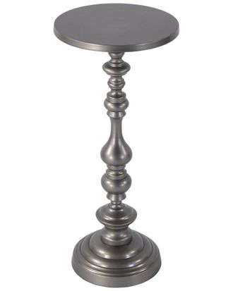 Butler Butler Specialty Company Mario 10In Round All Metal Pedestal Base End Table