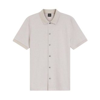 HUGO BOSS H Powell 102 Polo - male - Hugo - Polo Shirts - Beige - 3XL - Tops