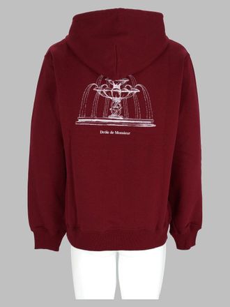 Dr&ocirc;le de Monsieur Fontana Print Sweatshirt - Red