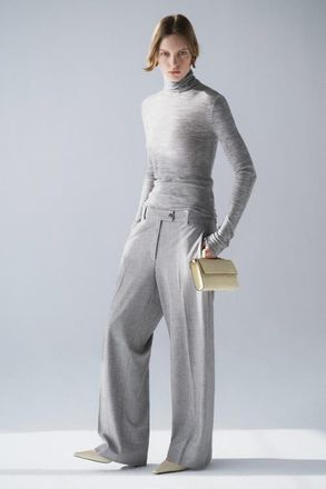 H&M Dress Pants in Gray Melange at Nordstrom, Size 10