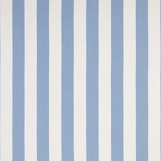 Ballard Designs Canopy Stripe Cornflower/White Sunbrella Performance Fabric by the Yard - Ballard Designs
