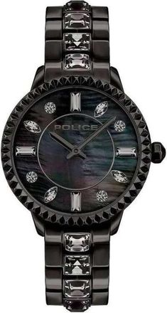 Police Dameshorloge Mopion Pl. 16036Bsu/30M - Dames - Horloges - Zwart - ONE Size - Accessoires