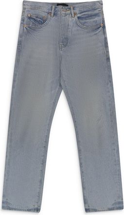 Purple Blue Mechanic Dirty Jeans