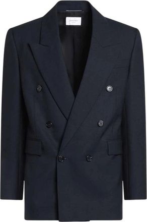 Saint Laurent Hombre, Chaquetas, Azul, Talla: M