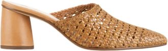H&ouml;gl Bruine Muiltjes voor Dames - Dames - Muiltjes - Bruin - 36 EU - Leer - Schoenen