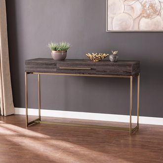 SEI Akmonton Long Console Table With Storage