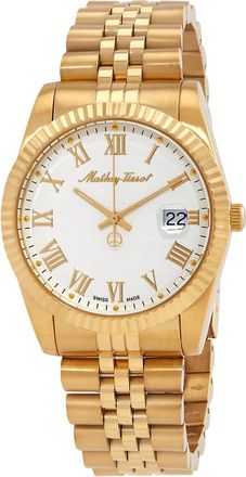 Mathey-Tissot Mathy III Roman White Dial Unisex Watch H810PBRI