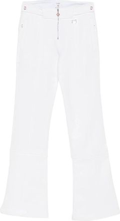 Casablanca Slim Ski Pants - Dames - Ski broeken - Wit - S - Leer - Fitness