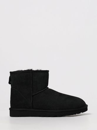 UGG Suede Ankle Boots with Wool Lining and EVA Sole