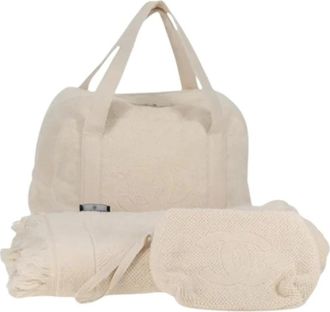 Chanel Borsa Boston Vintage Pre-owned - - Pre-owned - Donna - Bianco - ONE SIZE