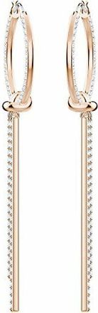 Swarovski Lifelong Hoop Oorringen - Dames - Accessoires - Geel - Maat: ONE Size