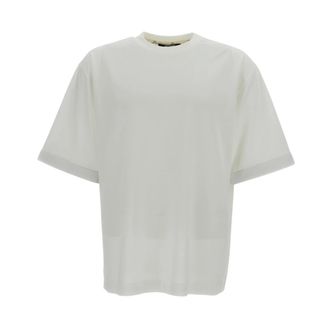 Jacquemus T-Shirts, male, White, Size: S Rond Carr&eacute; Short-sleeve T-Shirt