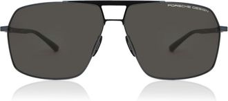 Porsche Design P8930 Polarized D Mens Sunglasses Blue Size 63