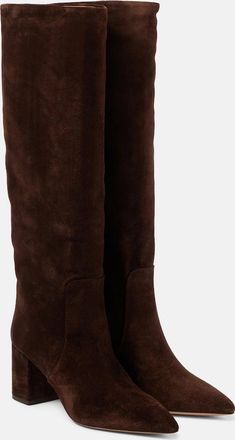 PARIS TEXAS Anja 70 suede knee-high boots