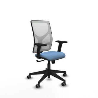 Piqueras y Crespo Silla De Oficina Piqueras Y Crespo Motilla Negro Reposabrazos Ajustables