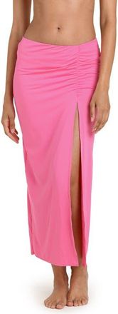 La Blanca Island Goddess Side Slit Cover-Up Skirt in Rose Pink at Nordstrom, Size X-Small