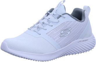 Skechers Mens Bounder Trainers, White White Wht, 6.5 UK