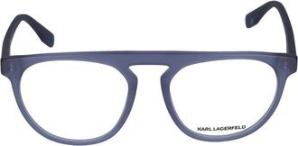 Karl Lagerfeld Sunglasses Karl Lagerfeld Kl6081 424 Matte Blue /18/145